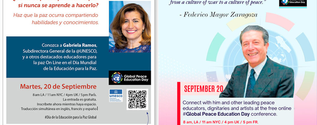 20 Septiembre Día Mundial para la Paz
